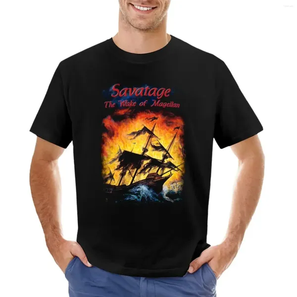 T-shirt pour hommes Polos Savatage Vêtements d'été à séchage