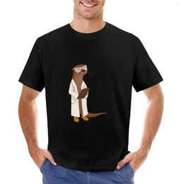 Polos pour hommes Science Otter! T-shirt T-shirt drôle Chemises personnalisées Concevez vos propres t-shirts à séchage rapide pour hommes