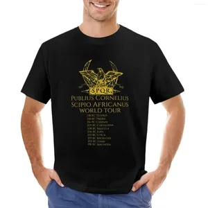 T-shirts pour hommes Polos Scipio Africanus World T-shirts Pack de t-shirts pour hommes Vintage pour hommes Vintage Pack