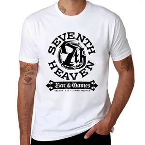 Polos de hombre Sector 7 ? Camiseta Seventh Heaven Bar (negro), camisetas gráficas, camisetas para hombre