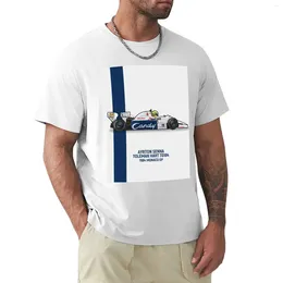 Heren Polos Senna Toleman 1984 T-shirt Quick-drogende esthetische kleding Anime-kleding Snel drogen zwaargewicht T-shirts voor mannen