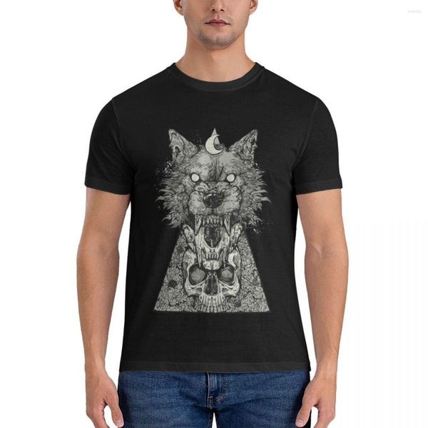 Polos pour hommes Shape Shift T-shirt ajusté noir Vêtements d'été T-shirt graphique pour hommes