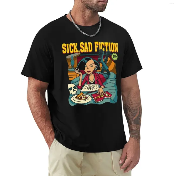 Men's Polos Sick Sad Fiction - Jane Lane Camiseta Vintage Clothen Funnys Fans de deportes Mombres