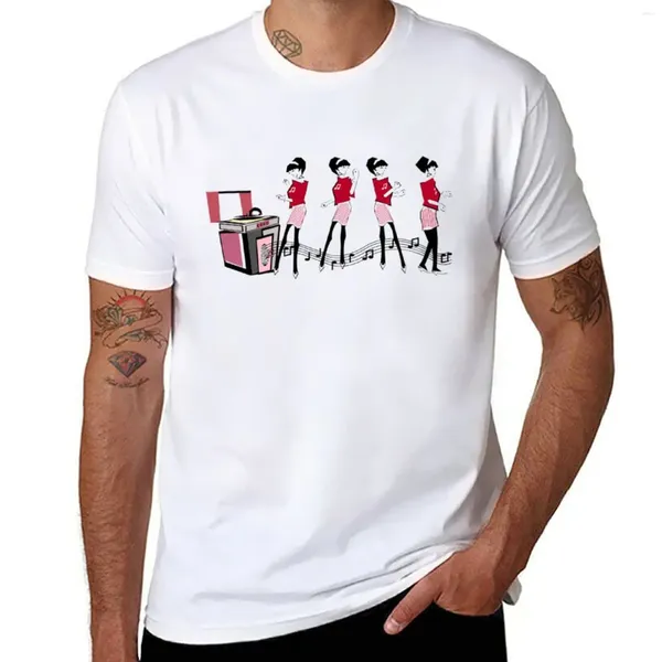 T-shirt pour hommes Polos Ska Girl Funnys Blancs personnalisés personnalisés Vintage T-shirts pour hommes Coton