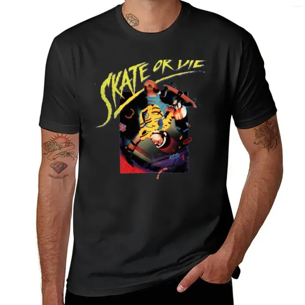 Polos pour hommes Skate Or Die T-Shirt séchage rapide Vintage été hauts vêtements mignons T-Shirt hommes