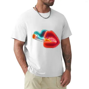 Herenpolo's Rook T-shirt Blanco T-shirts Hippie Kleding Editie Shirt Heren T-shirts Groot en lang