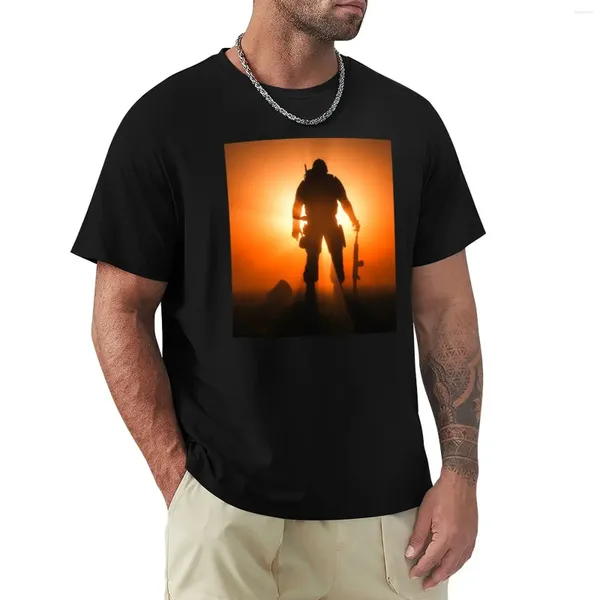 Men's Polos Soldier Boy vs Everyse y él mismo camiseta linda ropa negra blusa para hombres camisetas blancas