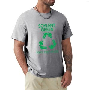 Heren Polos Soylent Green T-shirt Customs Design uw eigen esthetische kledingfruit van de weefgetouwheren