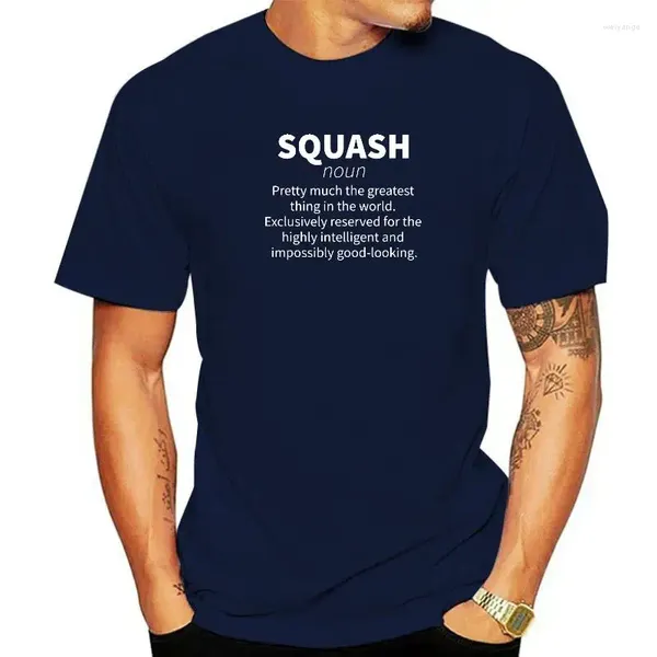 Polos Squash Squash Funny Definition T-shirt Player Gift T-shirts Fashion Tops Tees Cotton Famille masculine