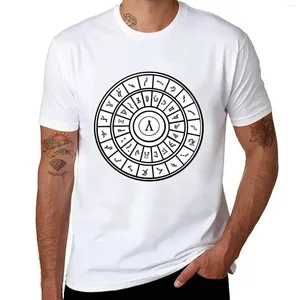 Polos pour hommes Stargate: T-shirt à bague de numérotation Vêtements esthétiques T-shirts Homme Plain Mens T-shirts drôles