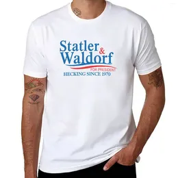 Mannen Polo Statler En Waldorf Voor President Heckling Sine T-shirt Aangepaste 2 3 Blouse Heren Big Tall T-shirts