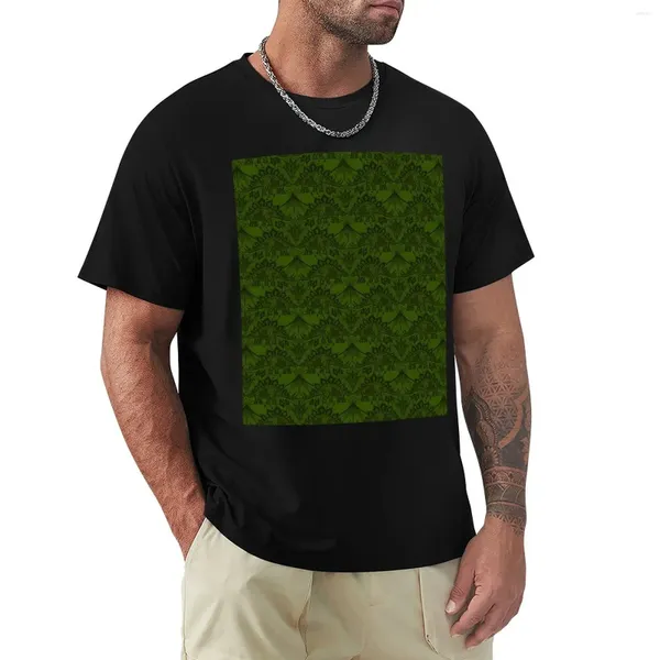 Polos pour hommes Stegosaurus Lace - T-shirt vert mode coréenne Anime T-shirts vierges pour hommes T-shirts graphiques Pack