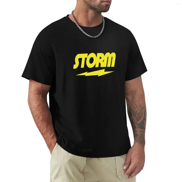 Polos para hombres tormenta de bolos de bolos unisex tee 1 camisetas camisetas personalizadas