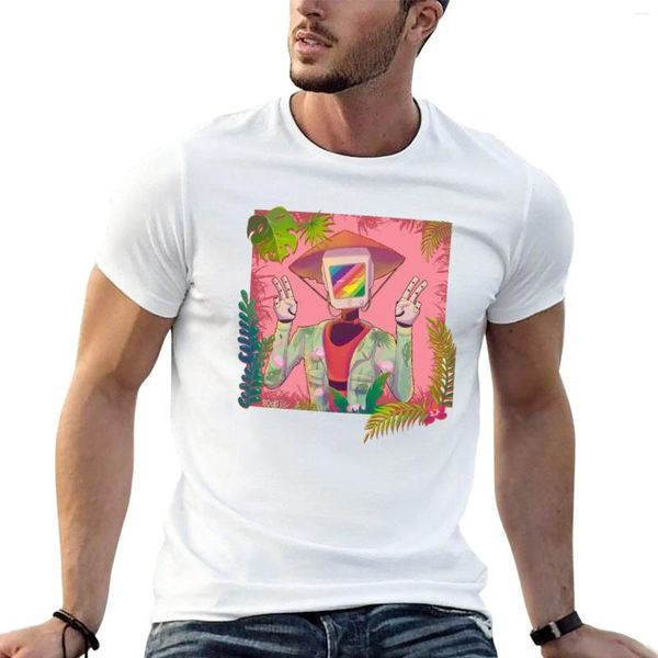 Polos de Polos Stray Personnages T-shirt Blank T-shirts Graphics Shirt Funny for Men