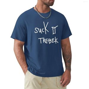 Polo's voor heren Suck It Trebek T-shirt Anime korte zomerkleding Heren grafische T-shirts voor heren