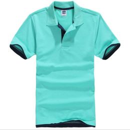 Heren PoloS Zomermerk Men Polo shirt Casual katoenen Katte Mouw Men PoloS Shirts Plus Maat 3xl Jerseys Golf Tennis Polos Masculina 230227