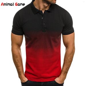 Polos pour hommes Polo décontracté Polo Business Spring Business Lerisure Breatch pour l'homme