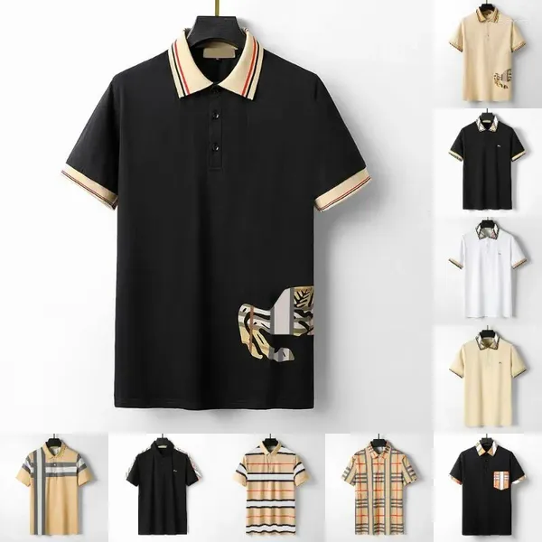 Men's Polos Summer Designer Polo BB Men Tshirt Womens Luxury Designers For Tops Lettre broderie Tshirts Vêtements à manches courtes