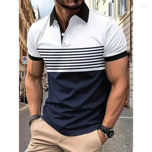 Herenpolo's Zomermodieus poloshirt met korte mouwen