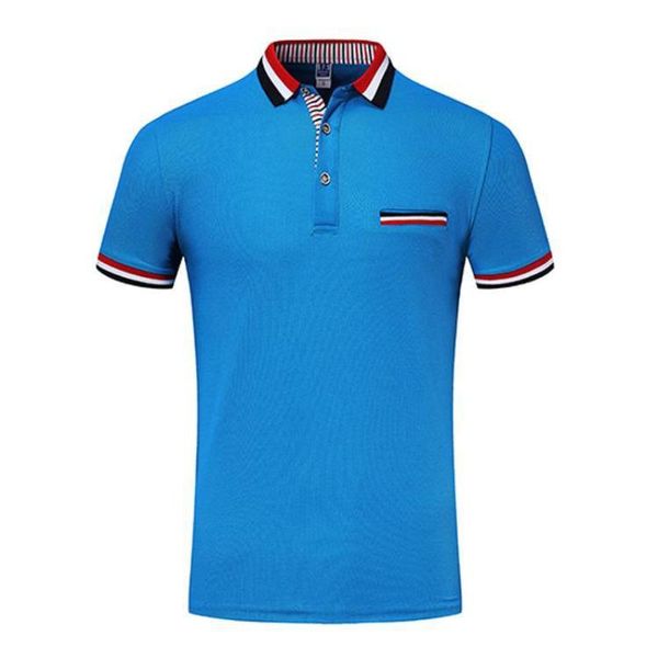 Polos pour hommes Été Vêtements pour hommes Coton T-shirt surdimensionné Trois couleurs Pocket Gothic Martini Racing Manches courtes Mâle Camisa M-4XLMen's