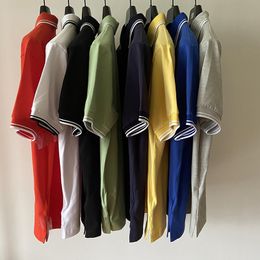 Polo's Polo's Polo's Polo Shirt Hoge kwaliteit 100% katoenen buitensporten Leisure Heren- en damespolo shirt Polo shirt 230818