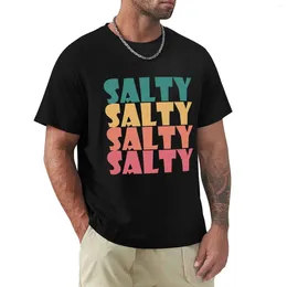 Heren Polos Super Salty T-shirt Snel drogen Kawaii Kleding Boys Whites Men T Shirts