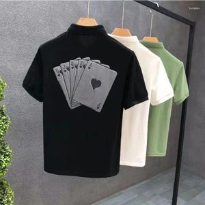 T-shirt de polos masculin pour hommes homme trash y2k avec t-shirts à col