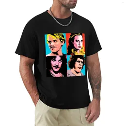 Herenpolo's T-shirts Merk Zomert-shirt De prinses Warhol T-shirt Aangepaste T-shirt Man Effen zwarte shirts voor mannen