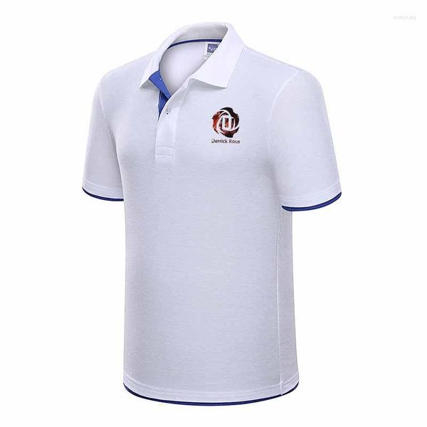 Polos para hombres Terrence Ross Star Star Camiseta Fit Slim Manga corta S Fashion Algodón Camón casual Masculino Men Clothing