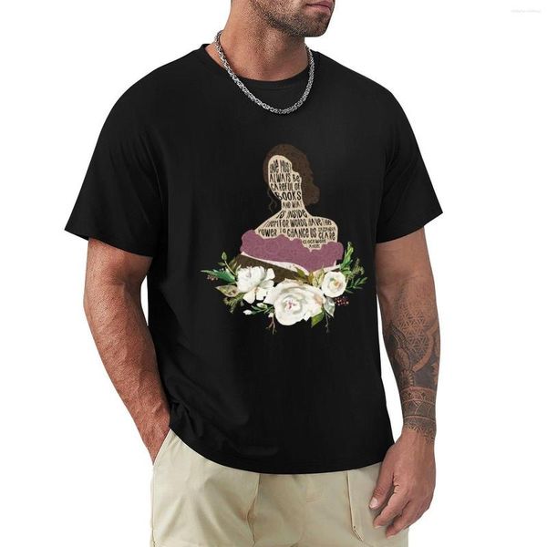 Polos pour hommes Tessa Grey - Clockwork Angel T-shirt Garçons Chemise à imprimé animal Vêtements esthétiques T-shirts surdimensionnés pour hommes