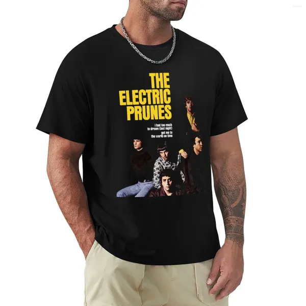 Polos para hombre The Electric Prunes Fan Art Camiseta lisa para niños Camisetas de manga corta Camisa para hombre