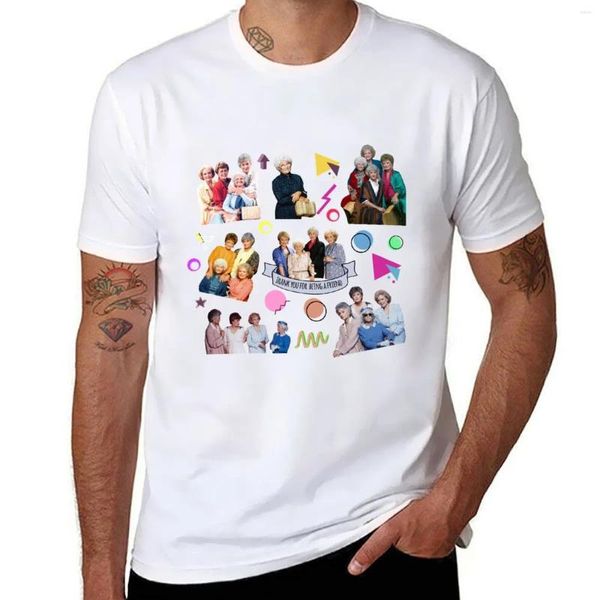 Polos masculins The Golden Girls T-shirts Shirts Graphic Tees Graphics Men Workout Shirt