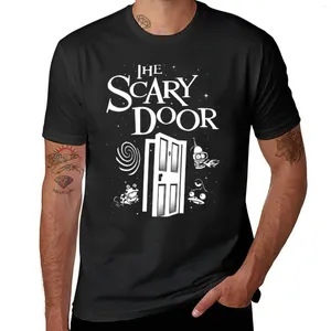 Polos pour hommes The Scary Door T-shirt Vintage à manches courtes Tee-shirts Plus Size Tops Vêtements pour hommes