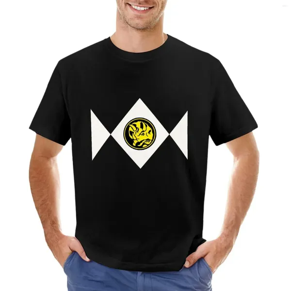 Polos pour hommes Triceratops Dinozord T-Shirt Funnys Anime douanes T-Shirt surdimensionné hommes