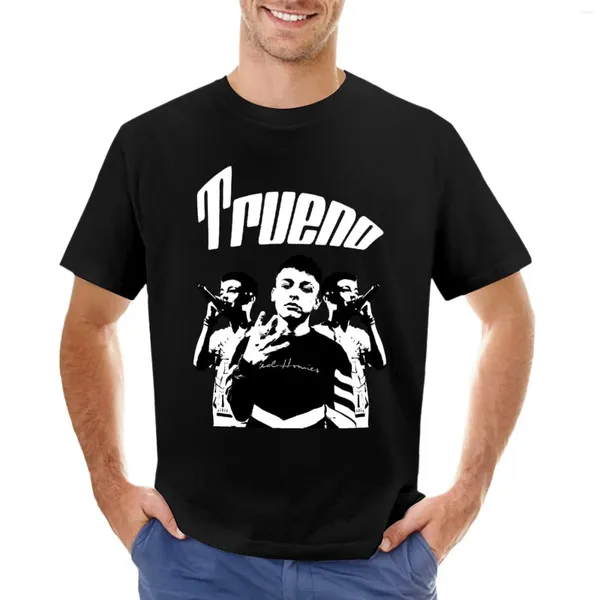 Polos de hombre Trueno |Camiseta retro para fanáticos de los deportes, ropa de Anime, camisetas de talla grande personalizadas para hombre