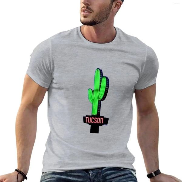 Polos pour hommes Tucson Sign Design T-shirt Hippie Vêtements Graphiques Anime Mignon Tops T-shirt surdimensionné Hommes