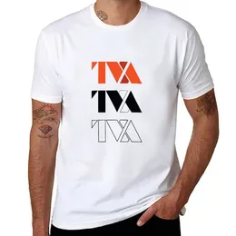 Polos pour hommes Tva Time Variance Authority T-shirt à manches courtes T-shirt oversize mode coréenne vêtements hippie coton