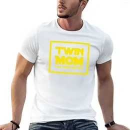 T-shirt maman jumelle de Polos pour hommes: Je suis leur mère T-shirt Tops d'été Vêtements esthétique T-T-T-T-T-SHIRT POUR HOMMES