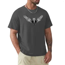 Polos de vampiro para hombres Camiseta Bat ropa estética Tops Tops camisetas para hombres algodón
