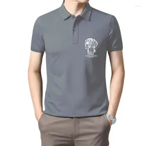 Polos pour hommes Vizsla chemise chien des personnes les plus cool T-shirt vêtements col rond t-shirts en coton