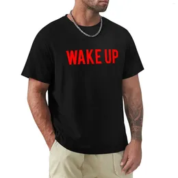 Les polos masculins se réveillent - Conspiracy Theory Truth Truther T-shirt lavé le cerveau pour un garçon kawaii vêtements plus tailles de coton pour hommes