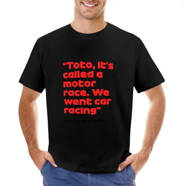 Polos para hombre We Went Car Racing-Camiseta de Michael Masi, Top de verano de gran tamaño, tallas grandes, camisa de entrenamiento para hombre