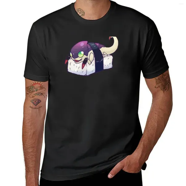Polos para hombre Xenos 'Nid Cute Sushi Print camiseta Anime Customs camiseta para hombre gráfico