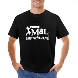T-shirt T-shirt pour hommes Polos Xmal Deutschland Sweat Sweat Funnys mignons tops T-shirt pour hommes