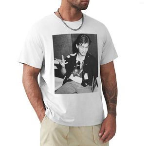 Herenpolo's Jonge jaren '80 Christian Slater T-shirt Grappig T-shirt Man Dierenprint voor jongens Mannen Grafische shirts