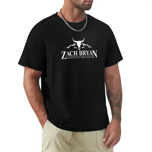 Polos pour hommes Zach Bryan T-Shirt Sweat-Shirt haut d'été col rond T coton