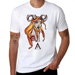 Polos pour hommes Zodiac: T-shirt Bélier Tops mignons Funnys Hommes grands et grands T-shirts