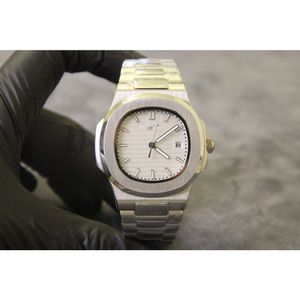 Heren PP Pateks Luxe automatisch mechanisch horloge KRIC roestvrijstalen band Designer horloge lichtgevende achterkant transparant Zakelijk Vrije tijd Montre waterdicht met doos