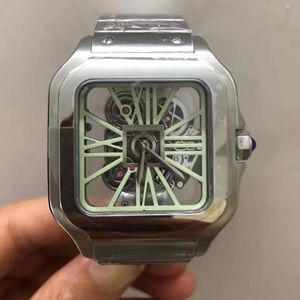 Montre de créateur à Quartz pour hommes, 38mm, 904L, entièrement en acier inoxydable, résistante à l'eau, Montre de luxe