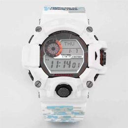 Herenkwarts Waterdicht 9400 Digital Watch Catman Special LED Solar Function285C